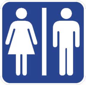 Toilet Signage