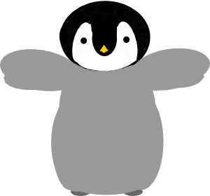 Penguin clip art - vector clip art online, royalty free & public ...