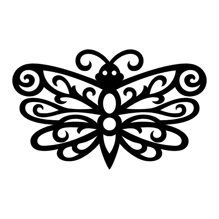 TATTOOS: Butterfly Tattoo Stencils