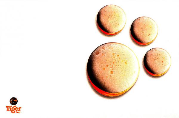 Tiger Beer: "PAW" Print Ad by Leo Burnett/m&t Vietnam | Creative ...