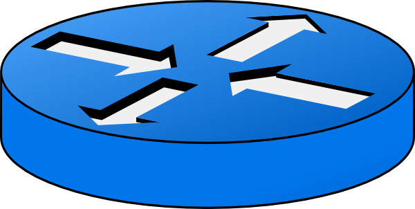 Network Router clip art - vector clip art online, royalty free ...