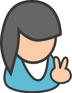 people biz - female cyan Clipart, vector clip art online, royalty ...