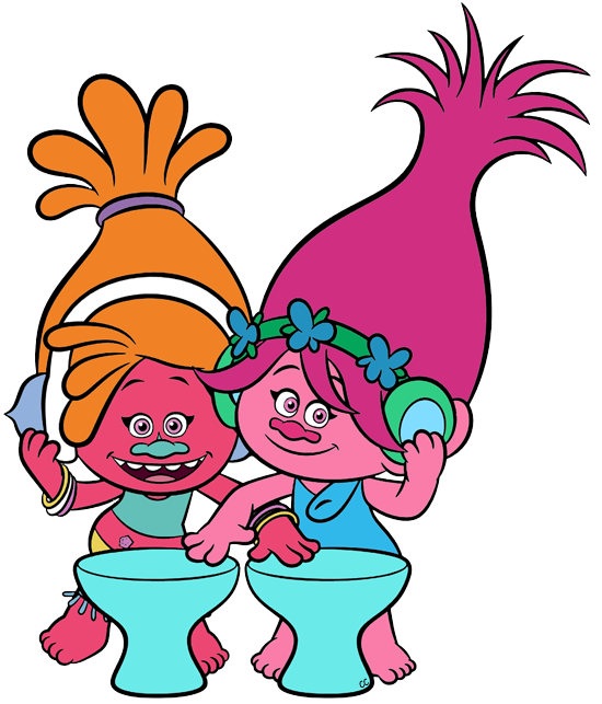 Trolls Movie Clip Art Images - Cartoon Clip Art