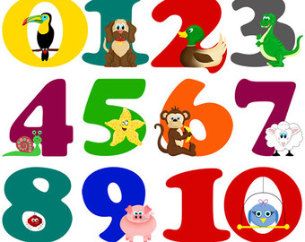 Numbers Clip Art - Tumundografico