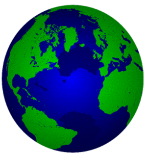 Free globe clipart
