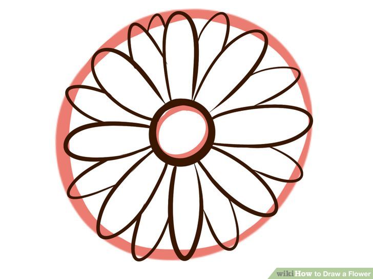 9 Ways to Draw a Flower - wikiHow