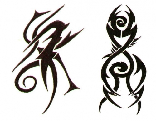 Gambar Tato Bunga Simpel | Free Download Clip Art | Free Clip Art ...
