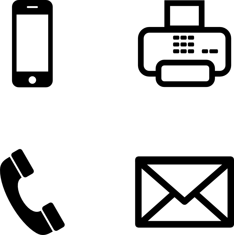 Imgs For > Phone Email Icon