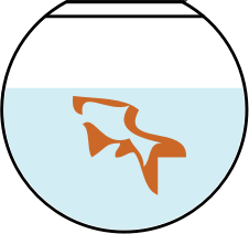 fish bowl clipart