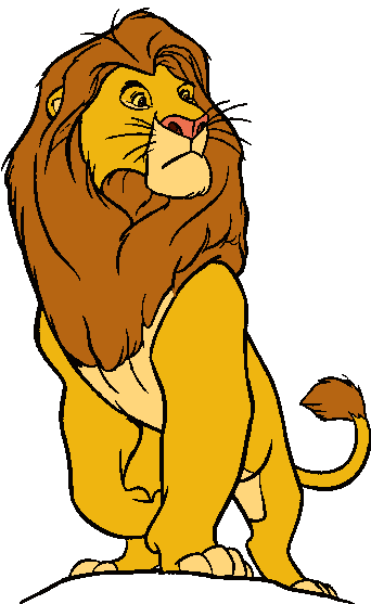 Lion Clip Art Black And White - Free Clipart Images