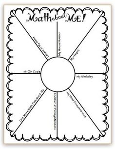 Math About Me | Math Notebooks, Math Journals and Area A…