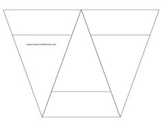 Pennant Banner Template | Pennant Template, Bunting ...