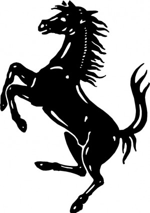 Kuda Ferraris-logo Vektor-vektor Gratis Download Gratis
