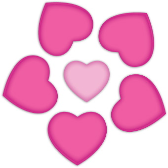 Clip Art Pink Heart - Free Clipart Images