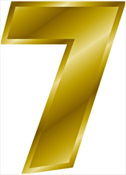 Free gold-number-7 Clipart - Free Clipart Graphics, Images and ...