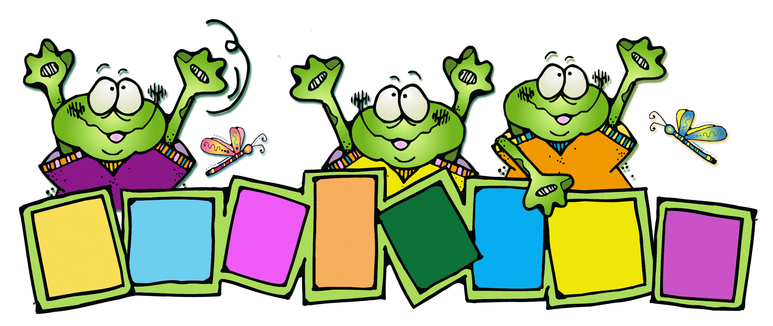 Frog clipart for teachers