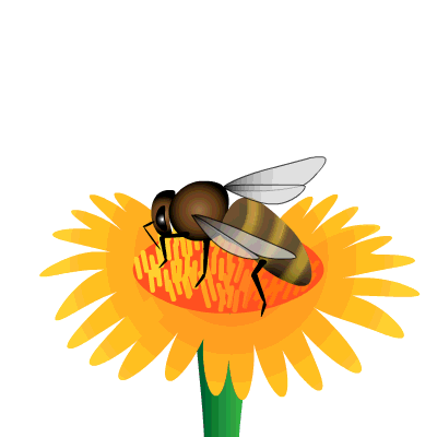 ALL ABOUT BEES Website: 10 FREE Adorable Animated Bees including ...