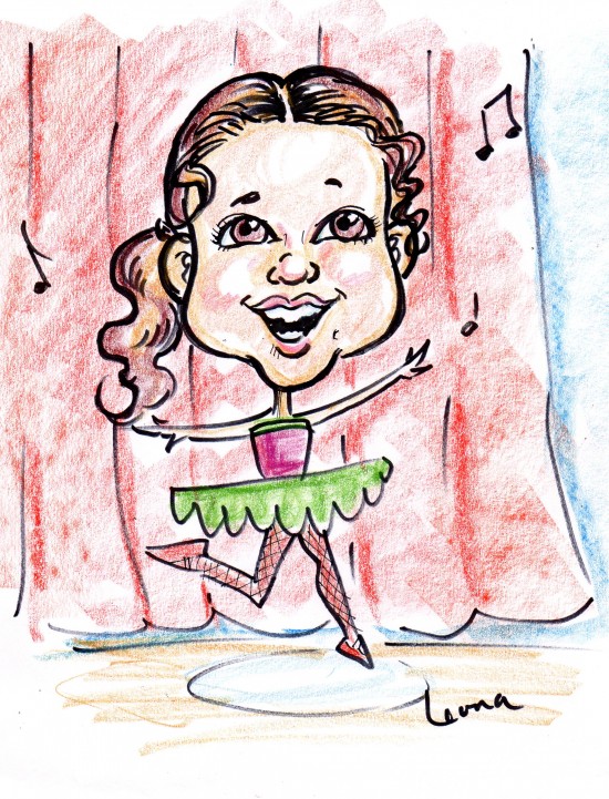 Hire Caricatures and Silhouettes by Leona - Caricaturist in Eliot ...