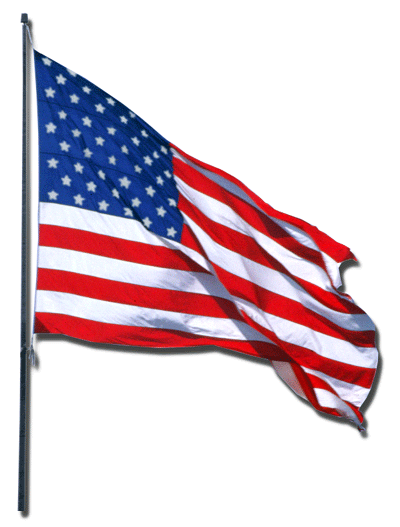 Hanging american flag clipart - ClipartFox