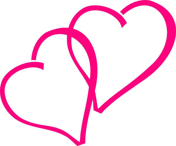 Pink Heart Clipart - Tumundografico
