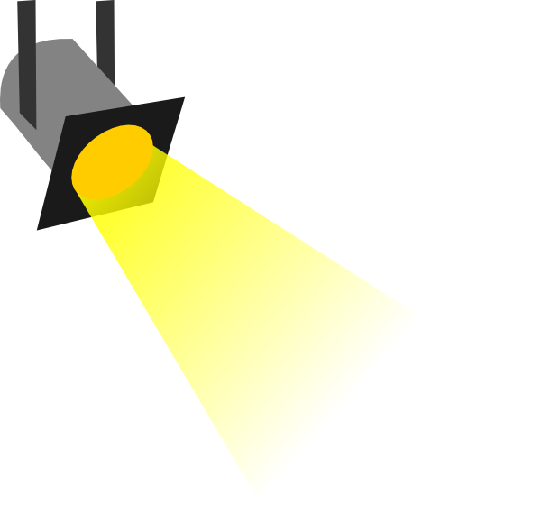 Spot Light Clip Art - vector clip art online, royalty ...