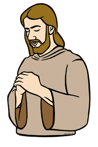 Jesus Clip Art Black And White - Free Clipart Images