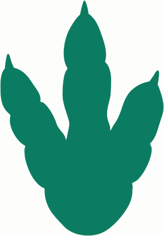 Dinosaur Footprint Clip Art - Free Clipart Images