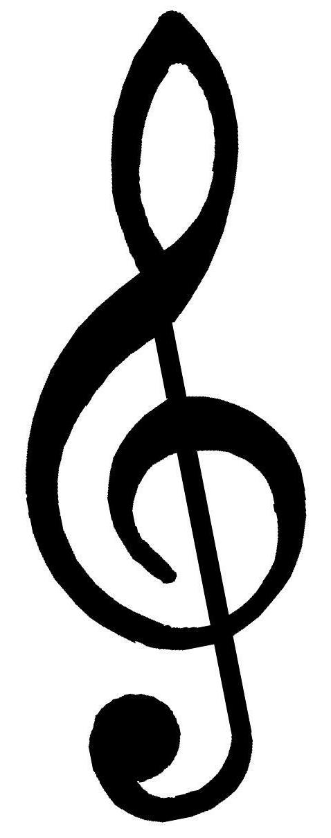 Treble Clef Clipart