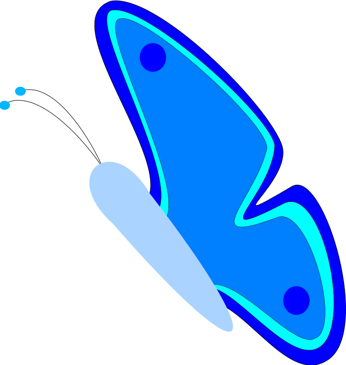 Flying Butterfly Clipart Png