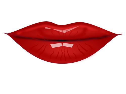 129 bibir clipart gratis | Domain publik vektor