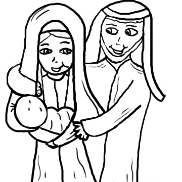 Christmas Nativity Clip Art