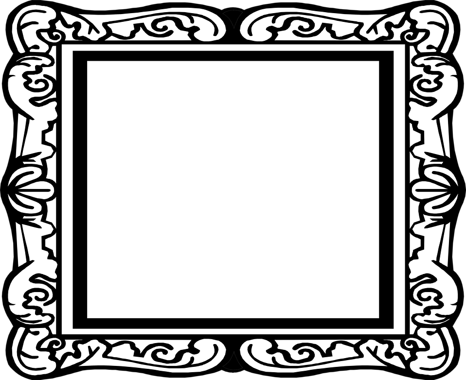 Empty Picture Frame Clipart