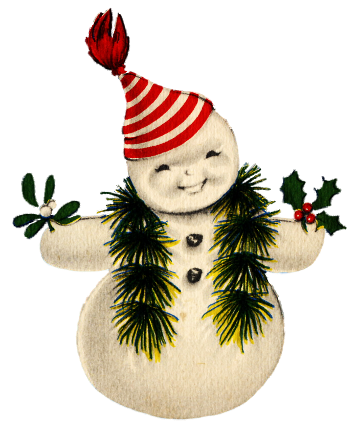Vintage Snowman Images | Free Download Clip Art | Free Clip Art ...
