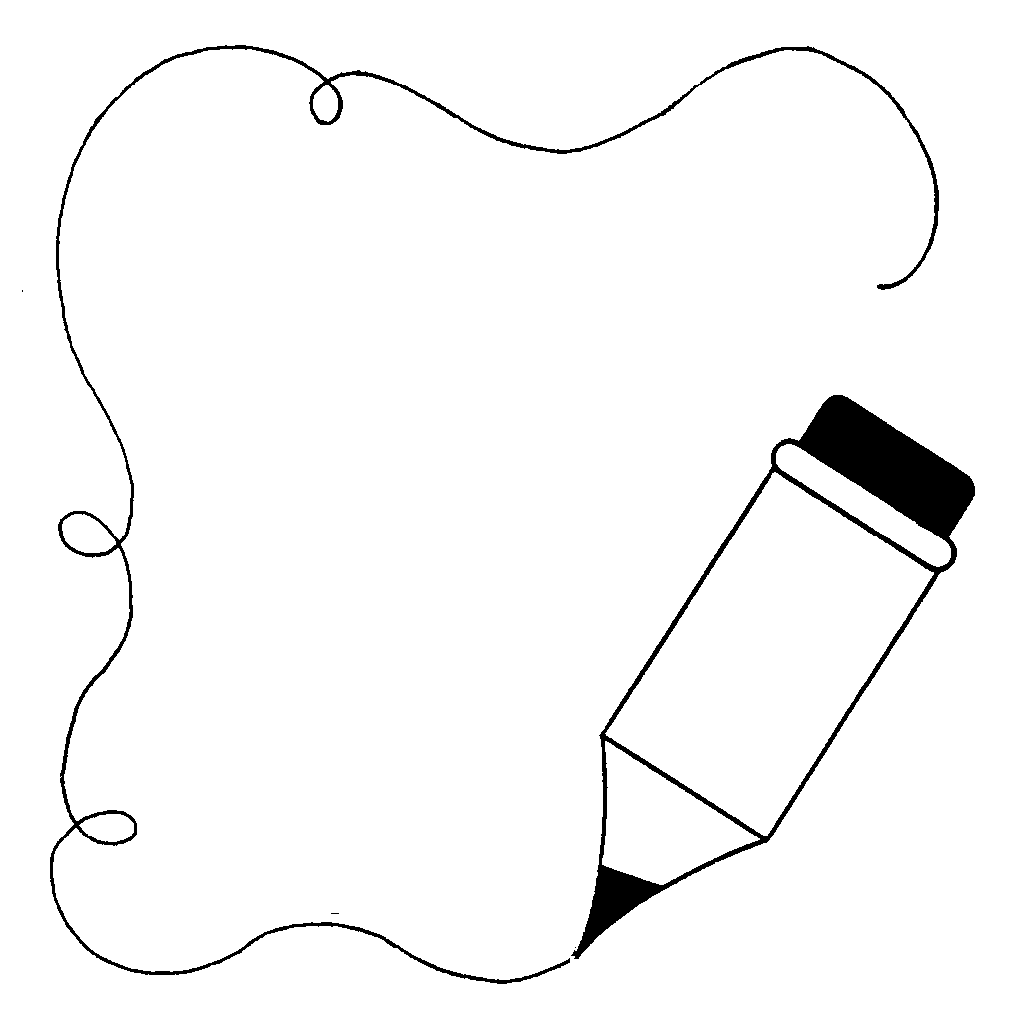 Pencil Border | Mormon Share