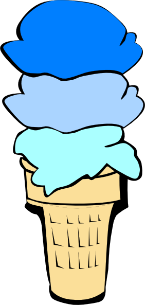 Ice Cream Scoop Clipart craft projects, Foods Clipart - Clipartoons