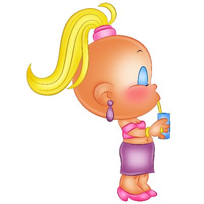 Funny, Baby girls and Clip art