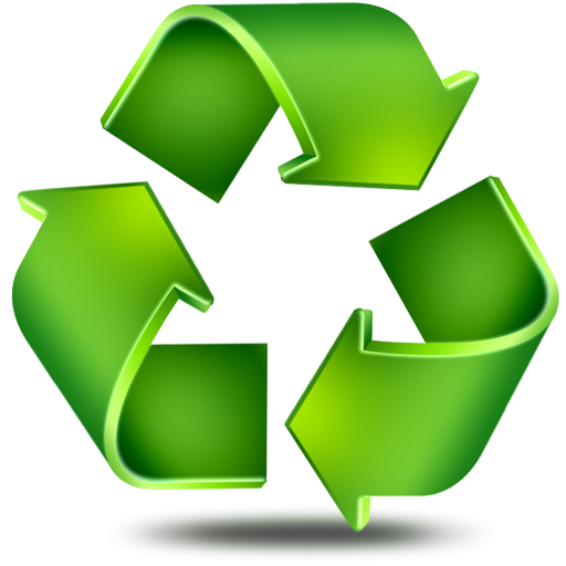 Arrow, refresh, recover, line, recycle, recycling icon
