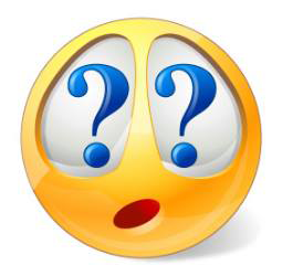 Question Smiley - Facebook Symbols and Chat Emoticons