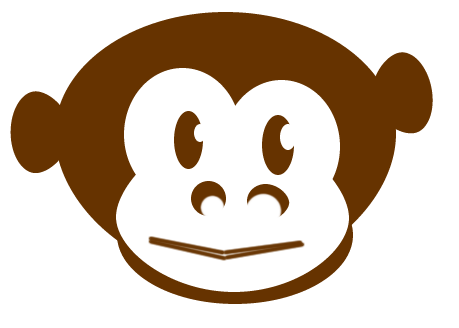 Simple Monkey Outline - ClipArt Best