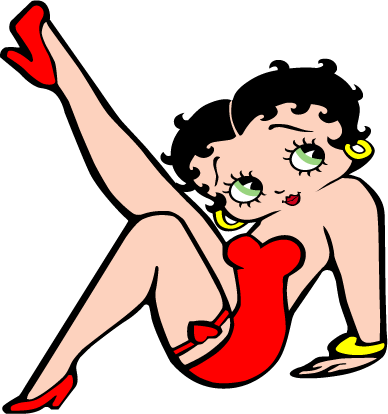 Betty Boop Birthday Clipart