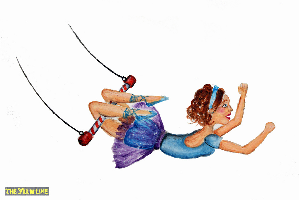 Dibujo Trapecista | The yllw line | Flickr