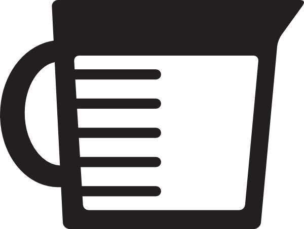 Measuring Cup Clip Art - vector clip art online ...