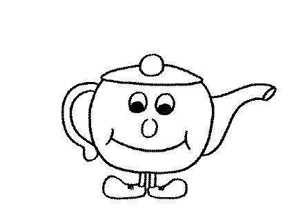 Teapot Coloring Page - ClipArt Best