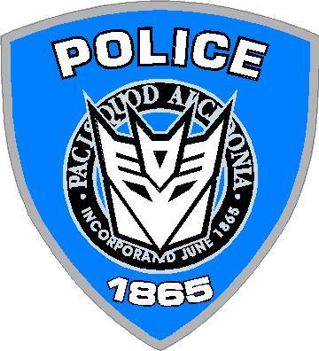 Comic Decals and Cartoon Decals :: Decepticon Police Transformers ...