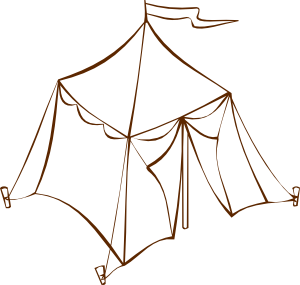 Tent clip art - vector clip art online, royalty free & public domain