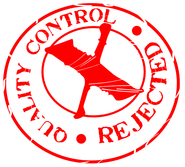 Quality Control: Rejected clip art - vector clip art online ...