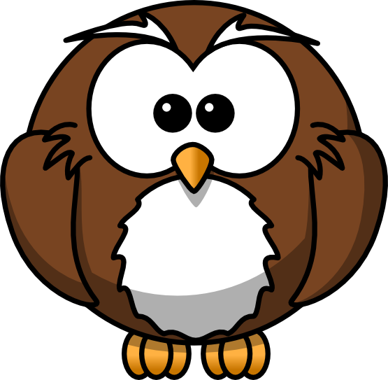 Clip Art: Cartoon Owl Redonkulous clipartist.net ...