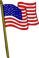 American flags clipart | free clipart | patriotic clipart