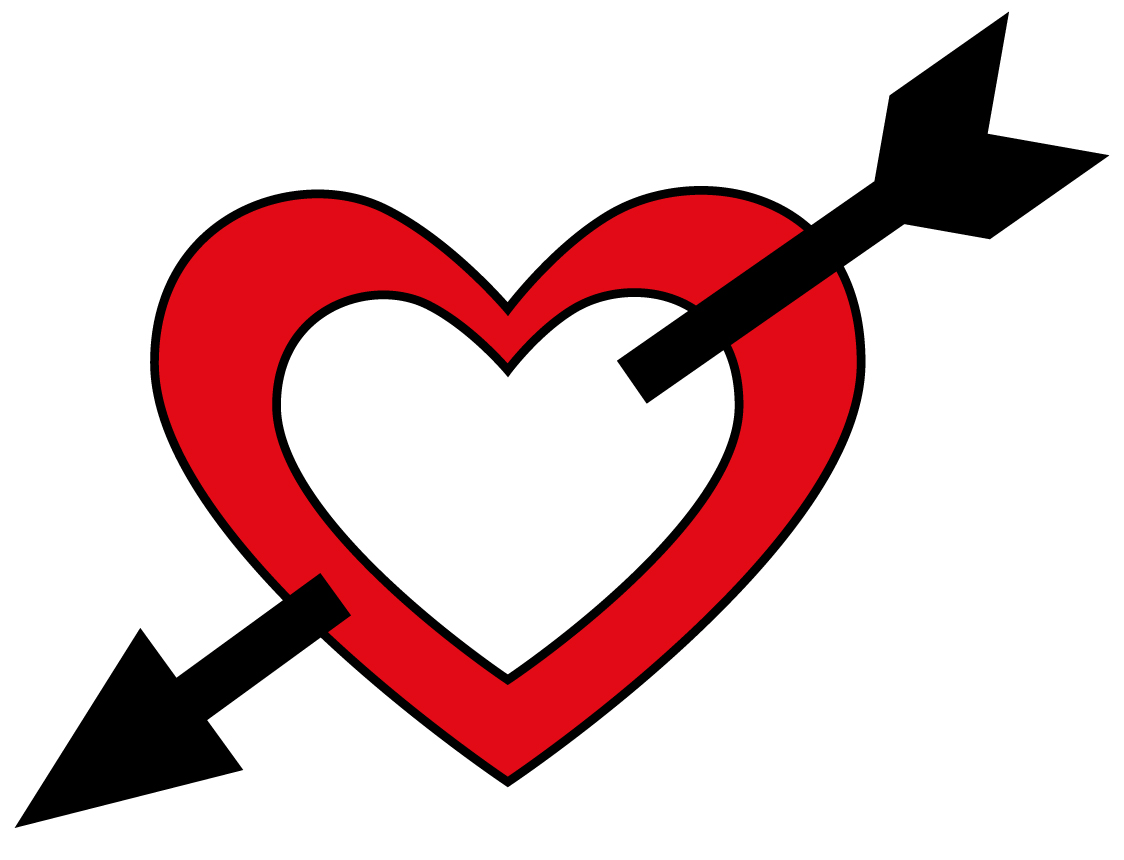 Heart With Arrow | Free Download Clip Art | Free Clip Art | on ...