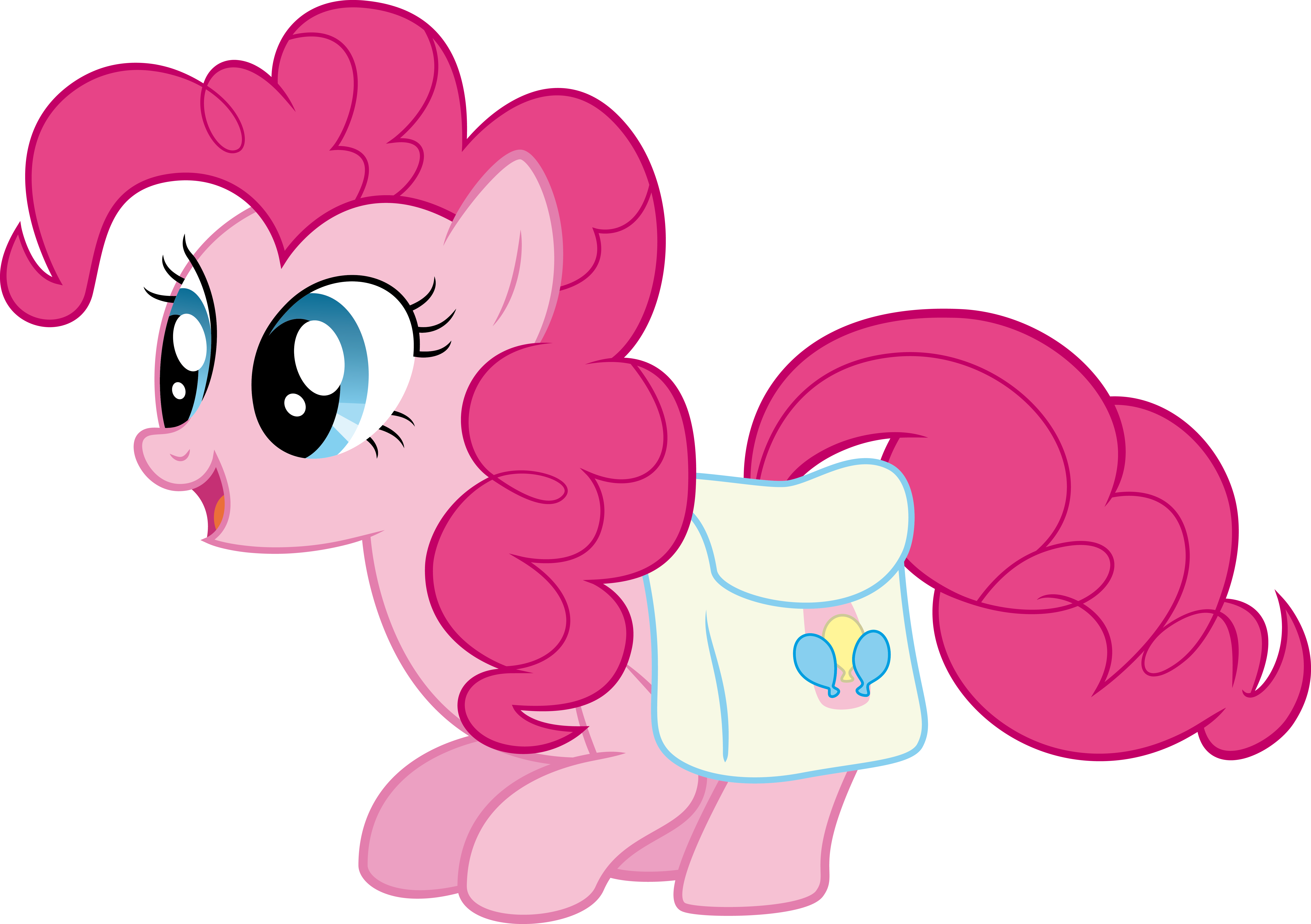 Pinkie Pie is ready to party by RedPandaPony on DeviantArt